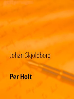 cover image of Per Holt
